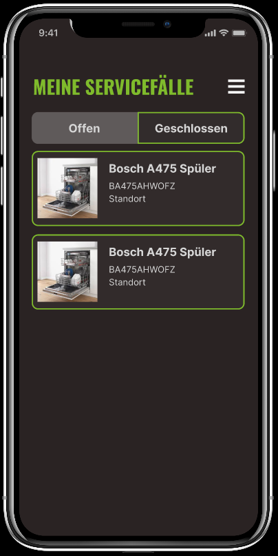 Technician field app